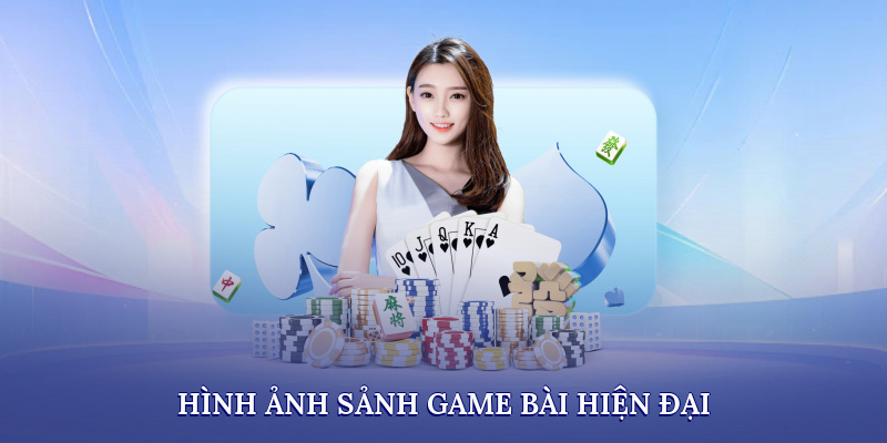 Hình ảnh sảnh game bài hiện đại